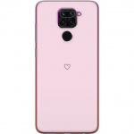 Mobildeksel til Xiaomi Redmi Note 9 med Hjerte motiv