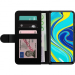 Lommeboketui til Xiaomi Redmi Note 9S med Ulve motiv
