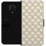 Lommeboketui til Xiaomi Redmi Note 9S med Gullglans motiv