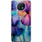 Mobildeksel til Xiaomi Redmi Note 9T med Magiske blomster motiv