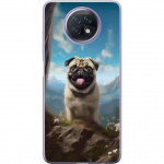 Mobildeksel til Xiaomi Redmi Note 9T med Glad Hund motiv