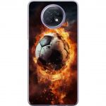 Mobildeksel til Xiaomi Redmi Note 9T med Fotball motiv