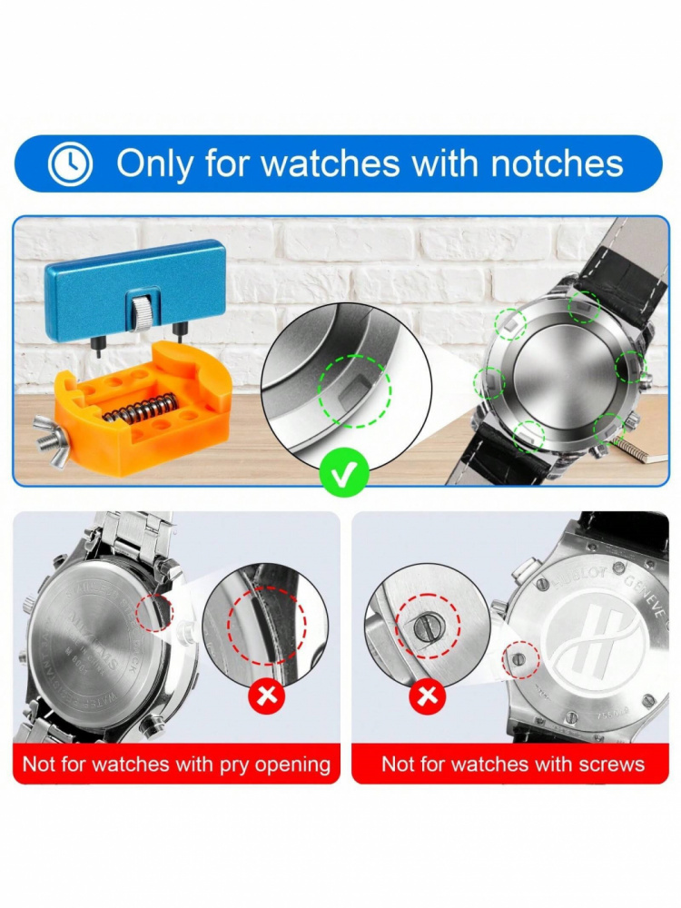 Klocköppnings- och reparationskit Klocköppnings- och reparationskit