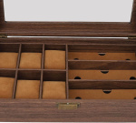 Oppbevaring for klokker og solbriller Oppbevaring for klokker og solbriller