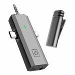 Trådlös Lavalier Mikrofon med mottagare – Perfekt för inspelning och streaming Trådlös Lavalier Mikrofon med mottagare – Perfekt för inspelning och streaming