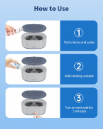 Ultralydrenser 46 kHz - Effektiv og skånsom rengjøring Ultralydrenser 46 kHz - Effektiv og skånsom rengjøring