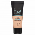 Maybelline Fit Me Matte + Poreless Foundation - 112 Soft Beige