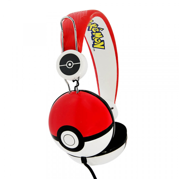 POKEMON Hodetelefon Dome Tween On-Ear 90dB Pokeball POKEMON Hodetelefon Dome Tween On-Ear 90dB Pokeball