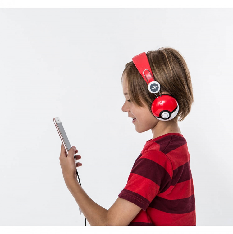 POKEMON Hodetelefon Dome Tween On-Ear 90dB Pokeball POKEMON Hodetelefon Dome Tween On-Ear 90dB Pokeball