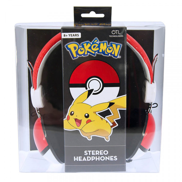 POKEMON Hodetelefon Dome Tween On-Ear 90dB Pokeball POKEMON Hodetelefon Dome Tween On-Ear 90dB Pokeball