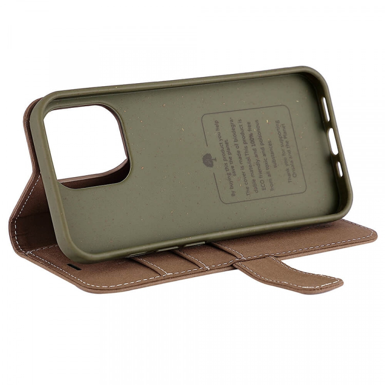 Onsala ECO Mobiletui iPhone 13 Pro Brun Onsala ECO Mobiletui iPhone 13 Pro Brun