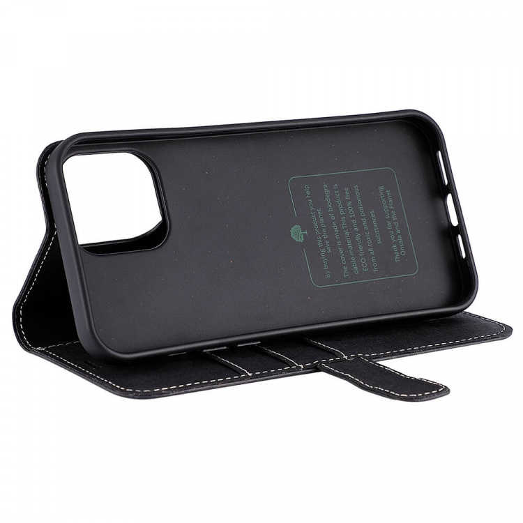 Onsala ECO Mobiletui iPhone 13 Pro Max Svart Onsala ECO Mobiletui iPhone 13 Pro Max Svart