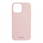 Onsala Mobildeksel Silikon Sand Pink - iPhone 13 Pro Max