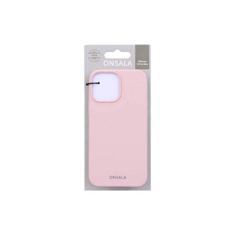 Onsala Mobildeksel Silikon Sand Pink - iPhone 13 Pro Max