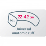 B.WELL Blodtrycksmätare Pro-35 M-L Manschett Adapter, 30 Mem