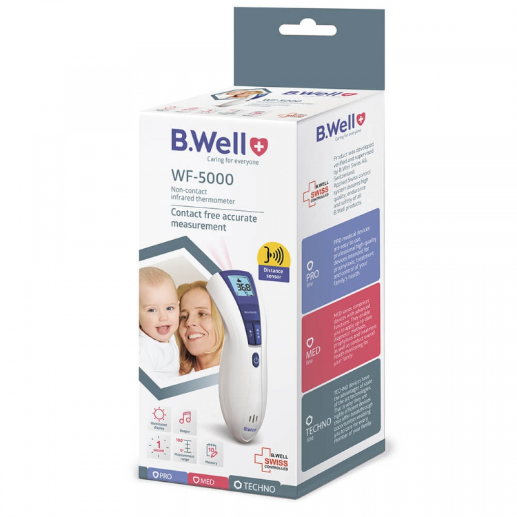 B.WELL Febertermometer WF-5000 IR Non-Contact