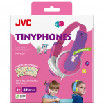 JVC Hodetelefon Barn KD7 On-Ear 85dB Rosa New JVC Hodetelefon Barn KD7 On-Ear 85dB Rosa New