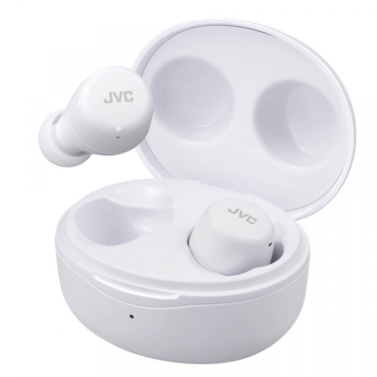 JVC Hodetelefon In-Ear True Wireless Gumy Mini HA-A5T Hvit JVC Hodetelefon In-Ear True Wireless Gumy Mini HA-A5T Hvit