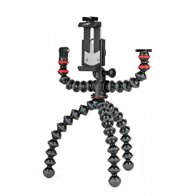 Joby Tripod Kit Smartphone GorillaPod Mobile Rig Black/Grey Joby Tripod Kit Smartphone GorillaPod Mobile Rig Black/Grey