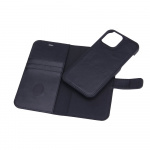 Radicover Strålebeskyttende Mobiltelefonveske Lær iPhone 13 Pro Max 2 i1 Magnetisk deksel Svart Radicover Strålebeskyttende Mobiltelefonveske Lær iPhone 13 Pro Max 2 i1 Magnetisk deksel Svart