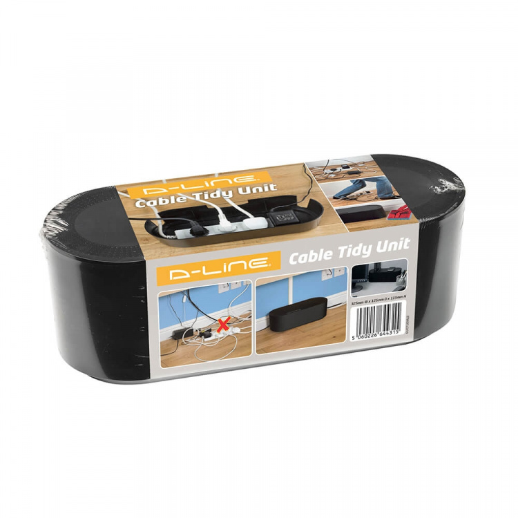 D-LINE Kabelboks Small Svart D-LINE Kabelboks Small Svart