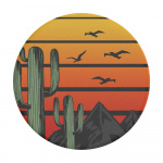 PopSockets Saguaro Sunset Avtagbar Grip med Stativfunksjon