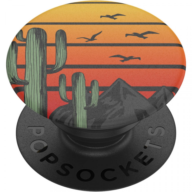 PopSockets Saguaro Sunset Avtagbar Grip med Stativfunksjon