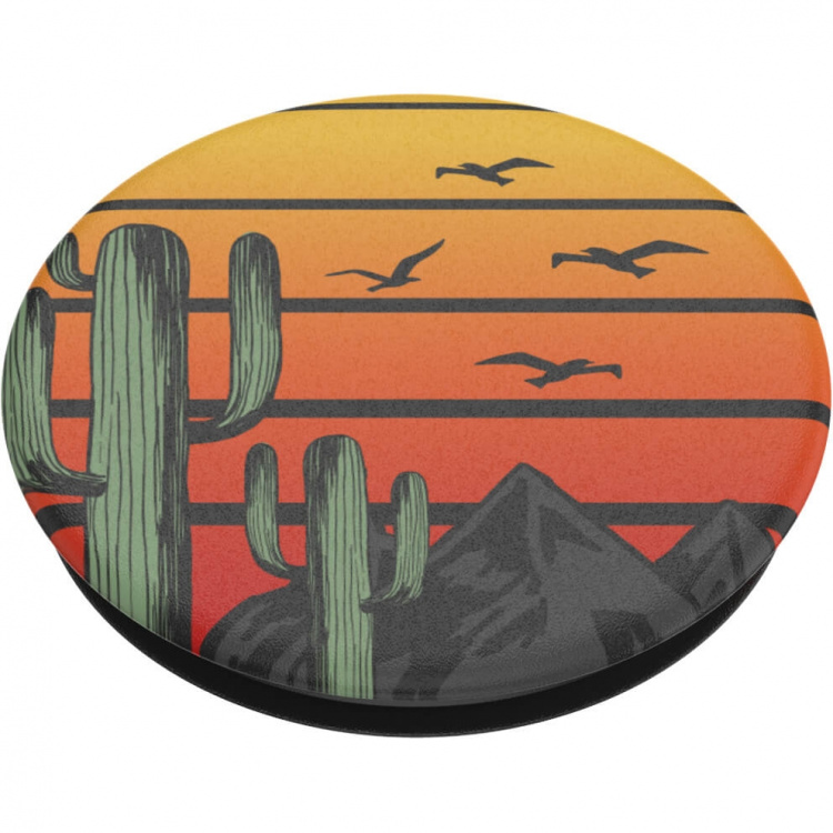PopSockets Saguaro Sunset Avtagbar Grip med Stativfunksjon