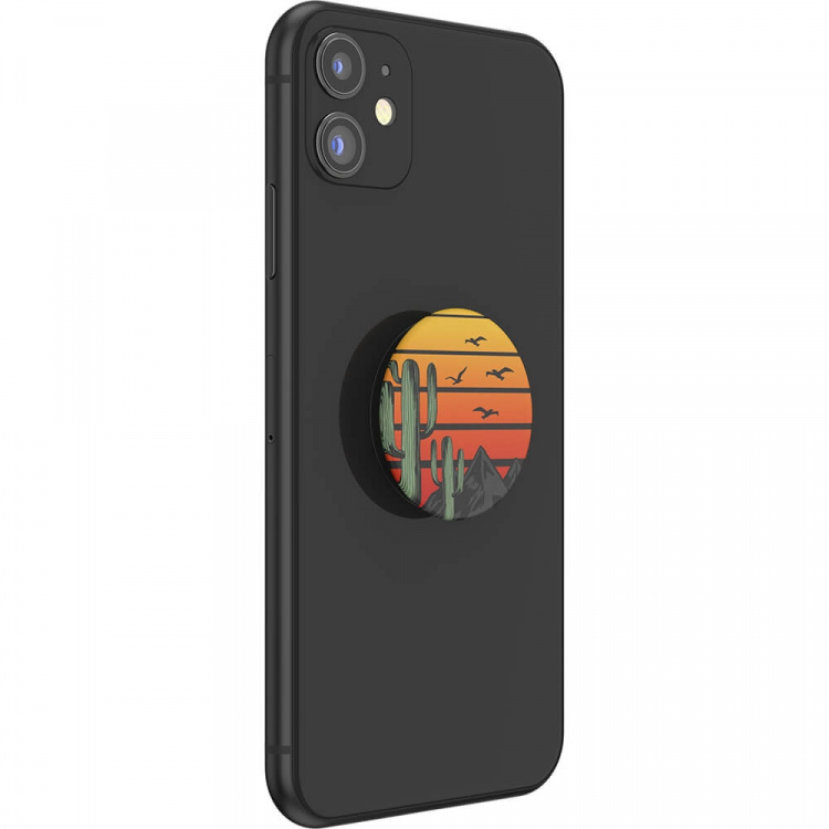 PopSockets Saguaro Sunset Avtagbar Grip med Stativfunksjon