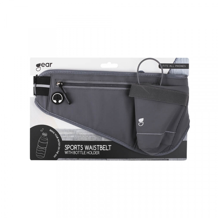 Gear Sport Midjebelte Premium Universal Lomme for Mobil og Vannflaske