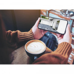 Hama WiFi Utendørskamera Svart/Sølv