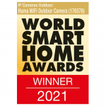 Hama WiFi Utendørskamera Svart/Sølv