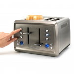 BLACK+DECKER Brødrister 4-Slice 1960W BLACK+DECKER Brødrister 4-Slice 1960W