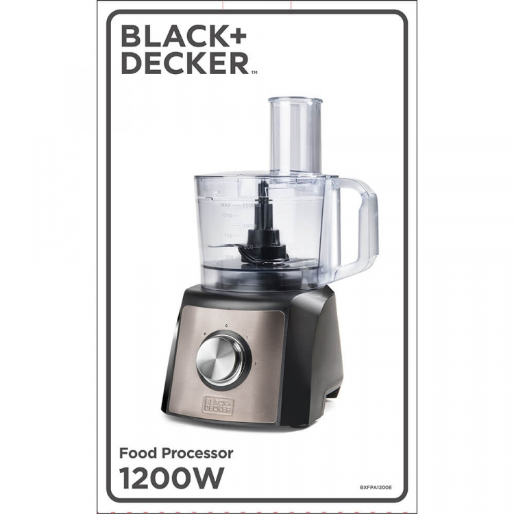 BLACK+DECKER Kjøkkenmaskin 1200W BLACK+DECKER Kjøkkenmaskin 1200W