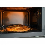 BLACK+DECKER Mikrobølgeovn med grill 23L 900W Svart