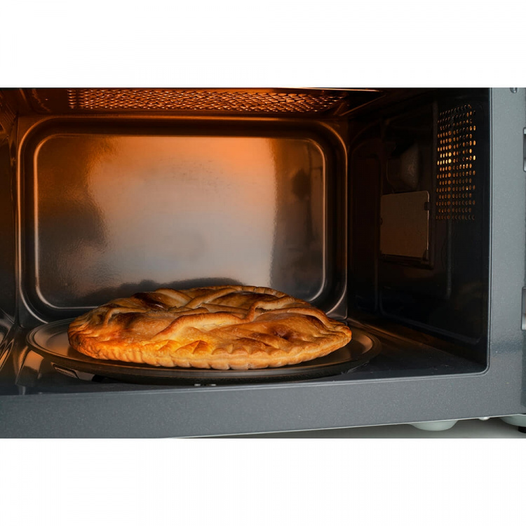 BLACK+DECKER Mikrobølgeovn med grill 23L 900W Svart