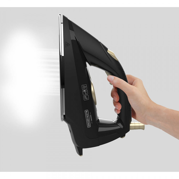 BLACK+DECKER Dampstasjon 2L 2400W