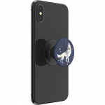 PopSockets Sirius Wolf Avtagbar Grip med Stativfunksjon PopSockets Sirius Wolf Avtagbar Grip med Stativfunksjon