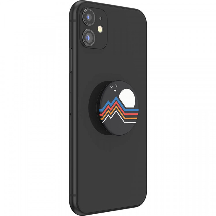PopSockets Moon Horizon Avtagbar Grip med Stativfunksjon