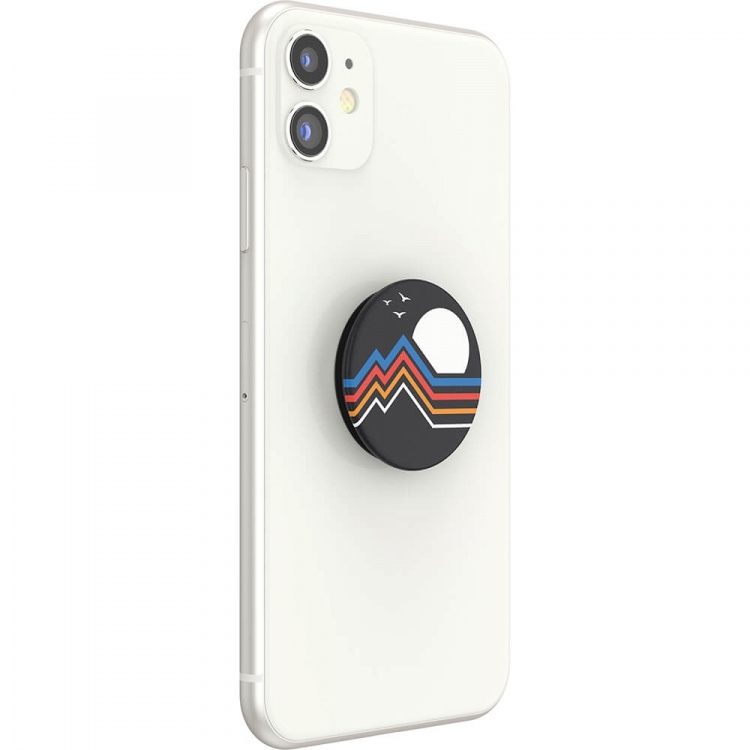 PopSockets Moon Horizon Avtagbar Grip med Stativfunksjon
