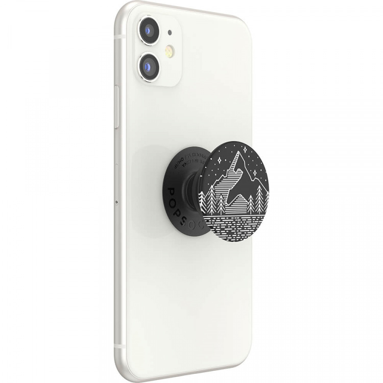 PopSockets Peak Relief Avtagbar Grip med Stativfunksjon