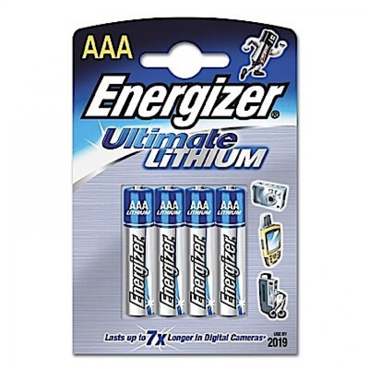 ENERGIZER Ultim Lithium AAA 4p LR03 ENERGIZER Ultim Lithium AAA 4p LR03