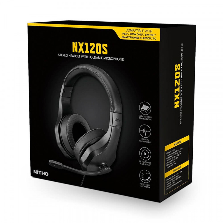 NITHO Headset Gaming NS120S