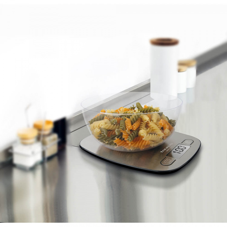 Taurus Kjøkkenvekt Rustfritt Stål Taurus Kjøkkenvekt Rustfritt Stål