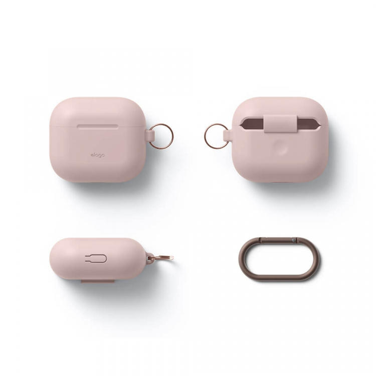 Elago AirPod 3 Hang Silikoneetui Rosa