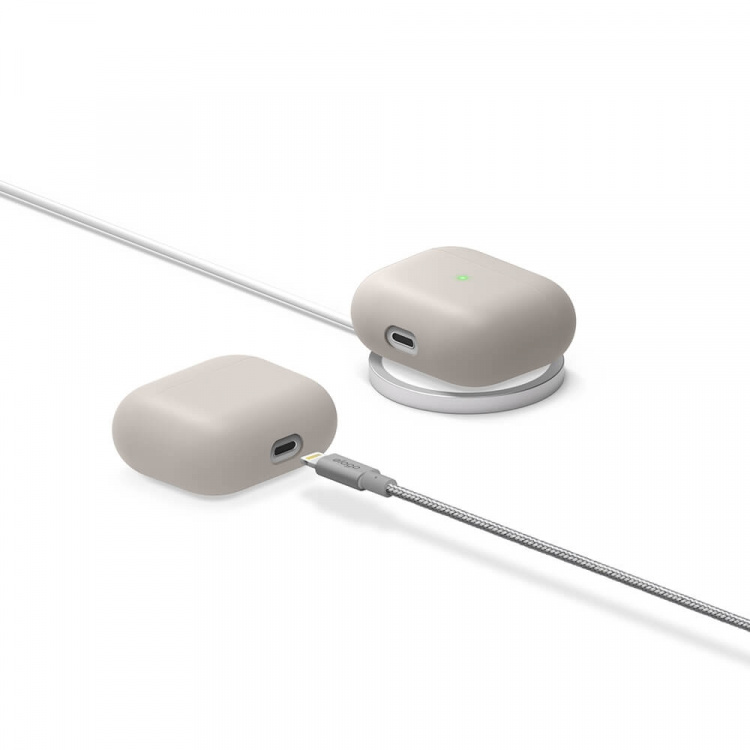 Elago AirPods 3 Liquid Hybrid-Etui Stone Elago AirPods 3 Liquid Hybrid-Etui Stone