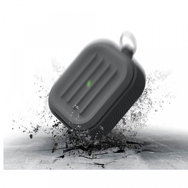 Elago AirPods 3 Armor Etui Mørkegrå Elago AirPods 3 Armor Etui Mørkegrå