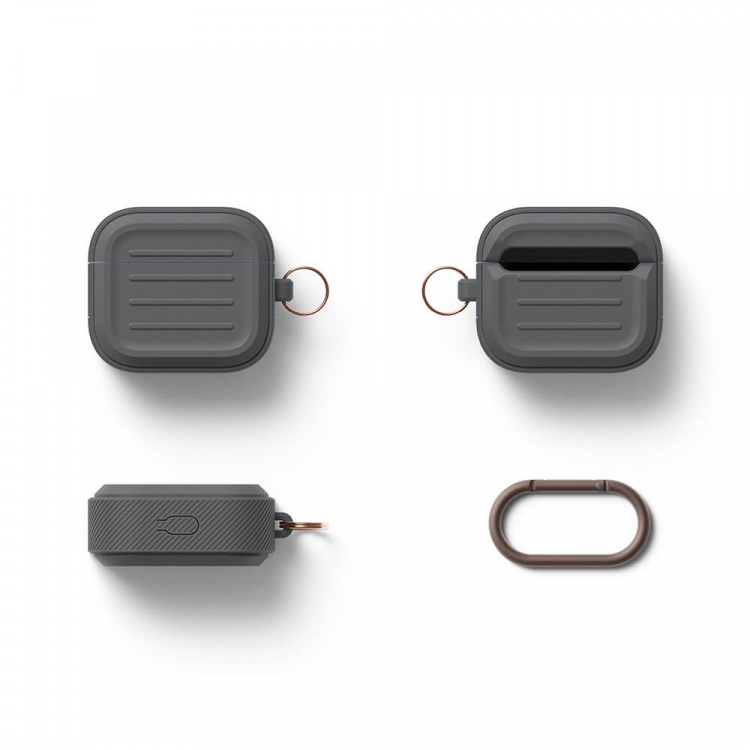 Elago AirPods 3 Armor Etui Mørkegrå Elago AirPods 3 Armor Etui Mørkegrå