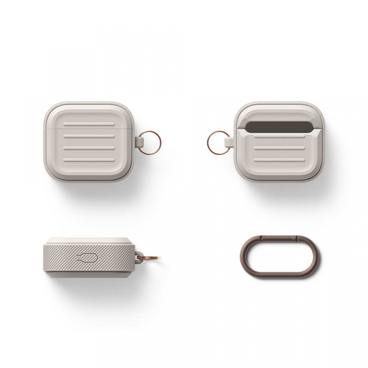Elago AirPods 3 Armor Etui Stein