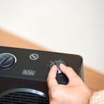 BLACK+DECKER Keramisk varmevifte 1500W Svart